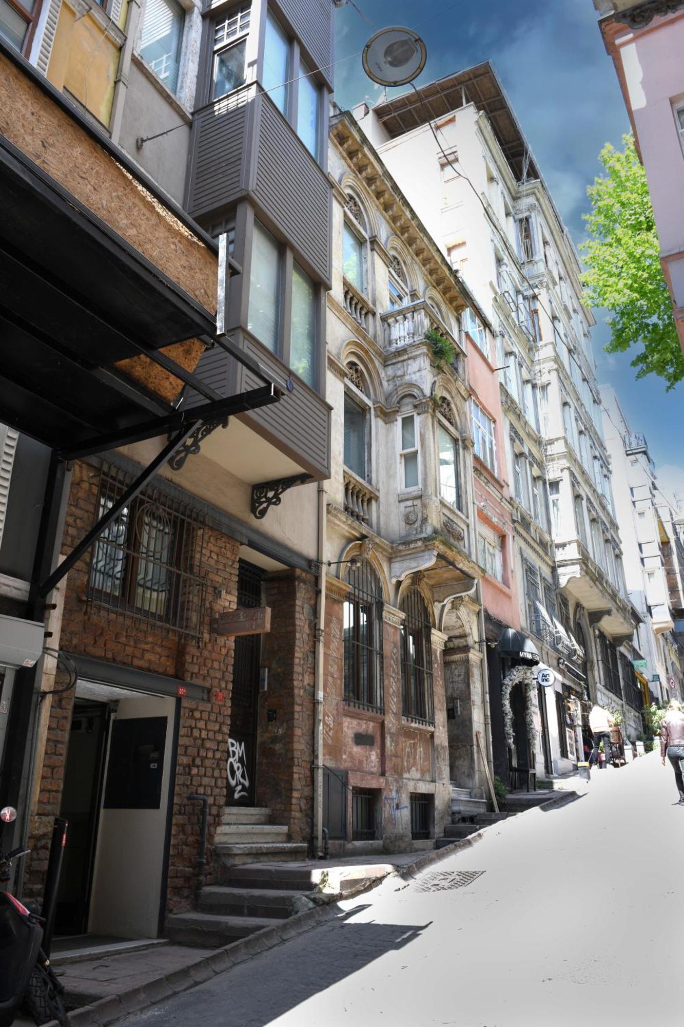 Rooms Galata Istanboel Buitenkant foto
